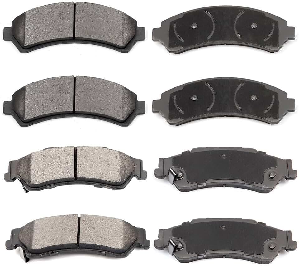 ECCPP D726 D729 Ceramic Disc Brake Pad Set For Chevrolet For S10 1998-2004