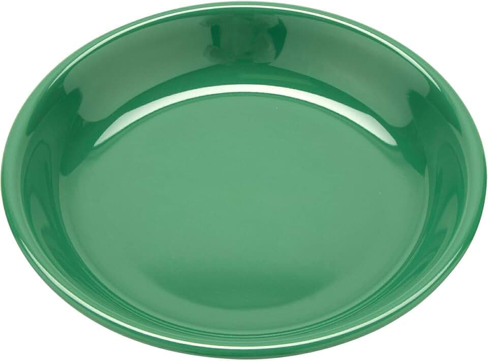 GET 27.9 oz Green Shallow Serving Melamine Bowl (Set of 4)