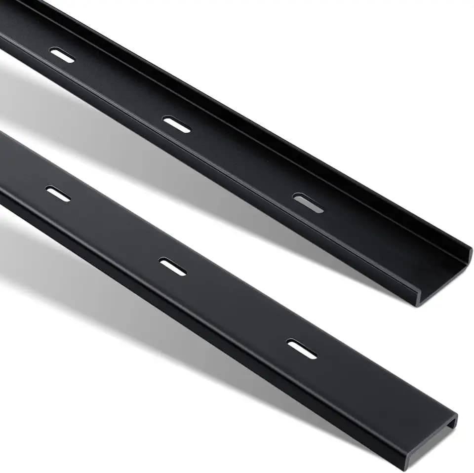 Blulu 2 Pack C Channel Table Stiffener for Table Tops, 52 x 2 in
