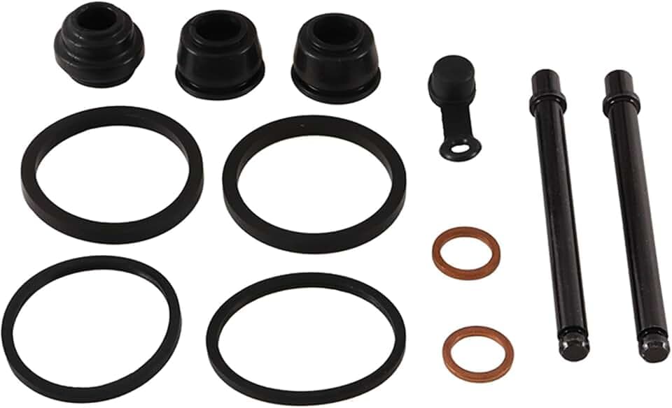 All Balls Racing Caliper Rebuild Kit Rear 18-3223 Compatible With/Replacement For Honda GL 1100 A Gold Wing Aspencade 1982-1983, GL 1200 L Gold Wing Limited EFI 1985, GL 1200 SE-I Gold Wing EFI 1986