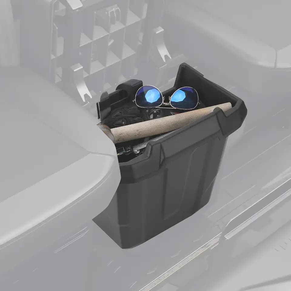 KEMIMOTO Center Underseat Storage Bin Compatible with Defender Max 2016+