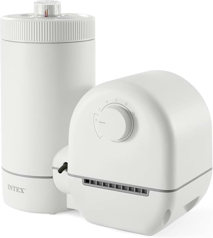 INTEX Krystal Clear 1,500 GPH Cartridge Filter Pump for Above Ground Pools