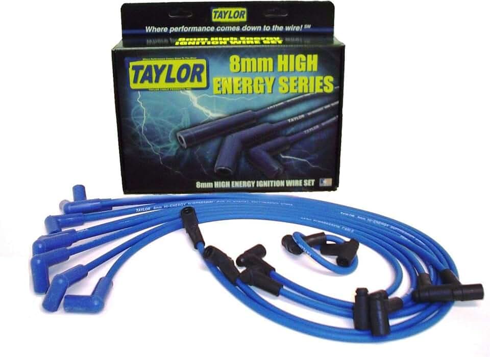 Taylor Cable 64602 Hi-Energy Spark Plug Wire Set , Blue