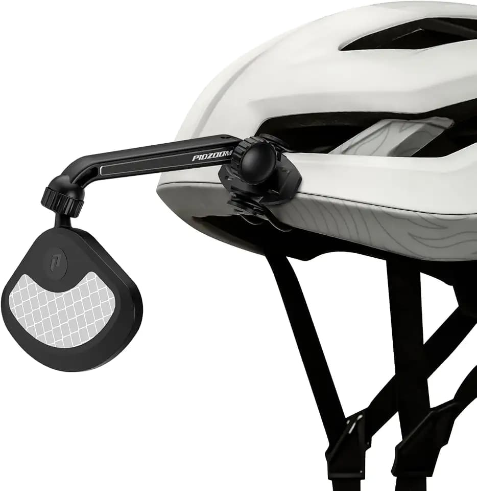 Sicherer Fahrradhelm Spiegel - 540° Einstellbar und Drehbar Sicherer Rückspiegel für Fahrradzubehör Fahrradzubehör Einfach zu Installieren für Fahrradhelm Spiegel