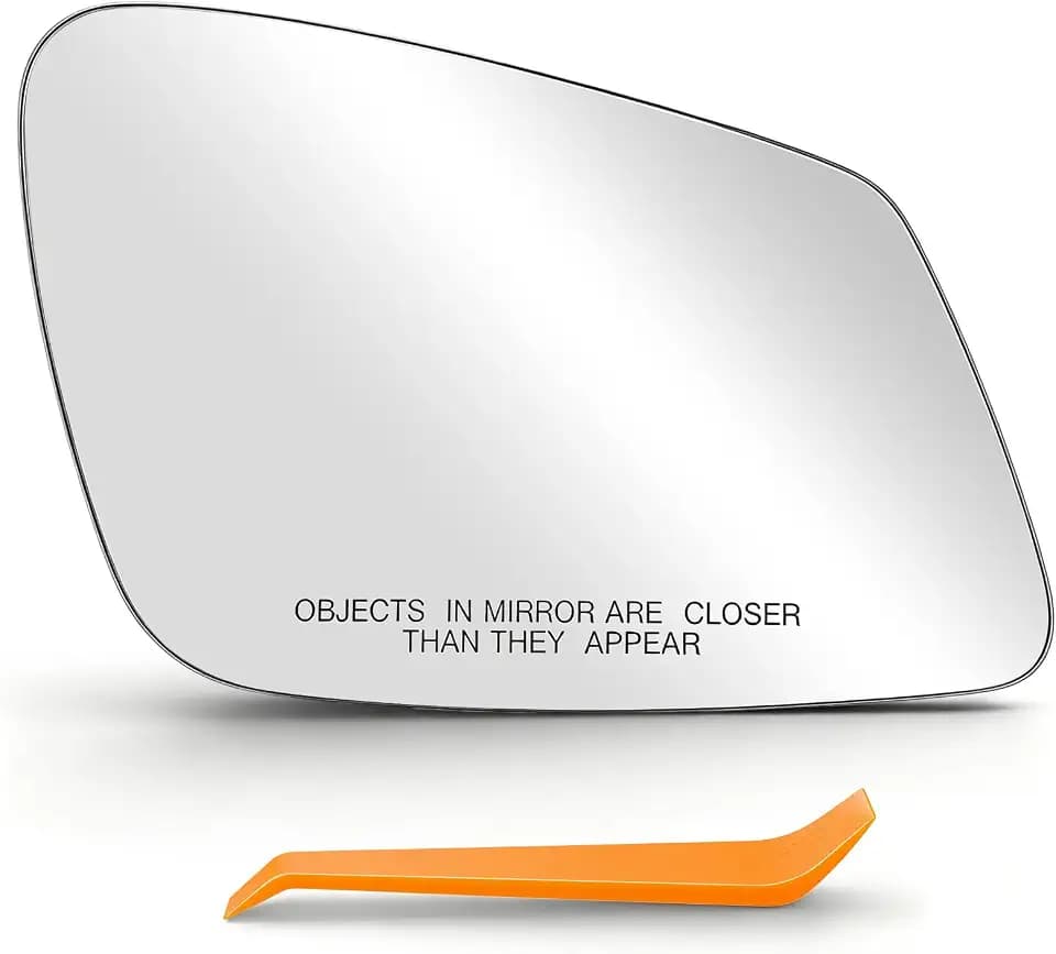 AUTOKAY Right Passenger Side Mirror Glass with Heated
