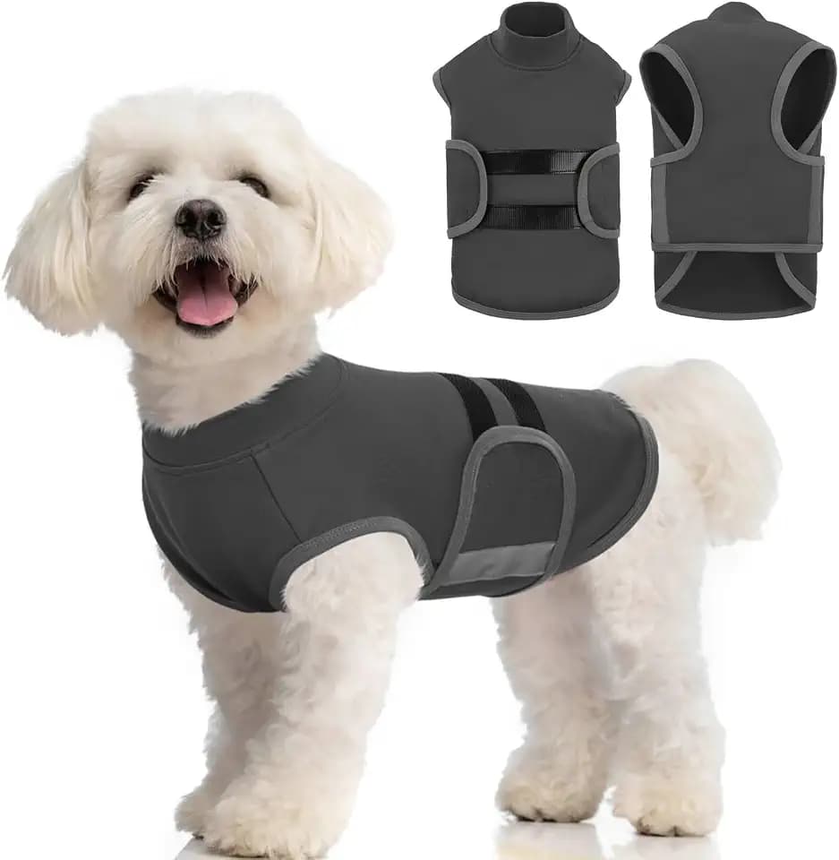 MIGOHI Dog Anxiety Relief Coat, XS, Gray