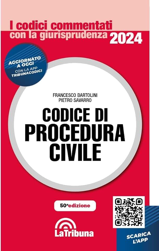 Codice di procedura civile. Aggiornato con tutte le ultime novità normative e giurisprudenziali. Con App Tribunacodici (I codici commentati con la giurisprudenza)