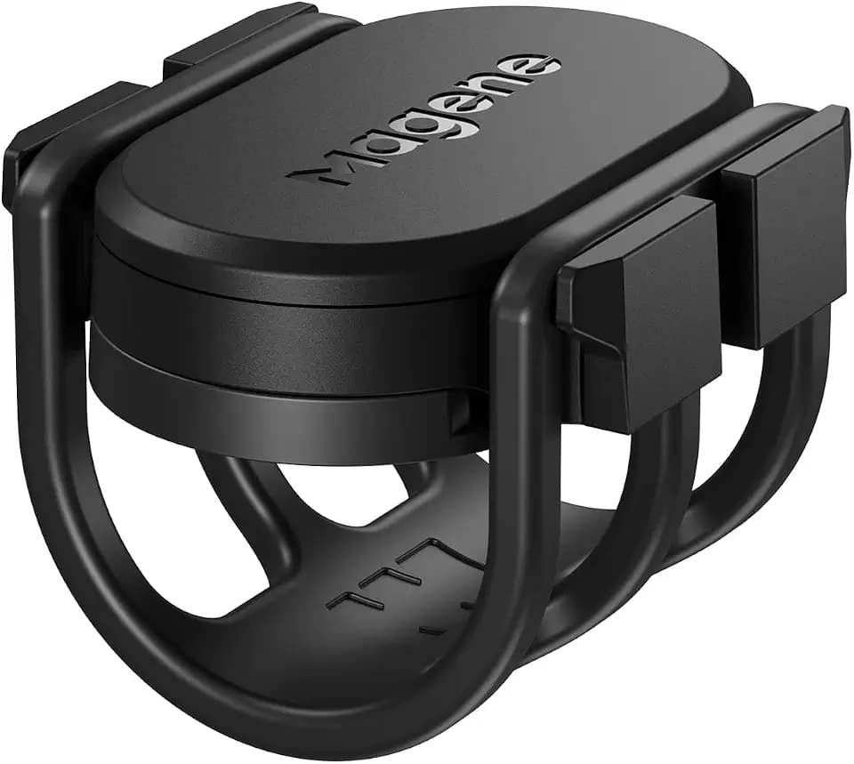 Magene S314 Geschwindigkeitssensor und Trittfrequenzsensor Drahtloser Fahrraddrehzahlsenso Speed Cadence Sensor ANT+ und Buletooth 5.0 Kompatibel mit Fahrradcomputer, Zwift und mehr