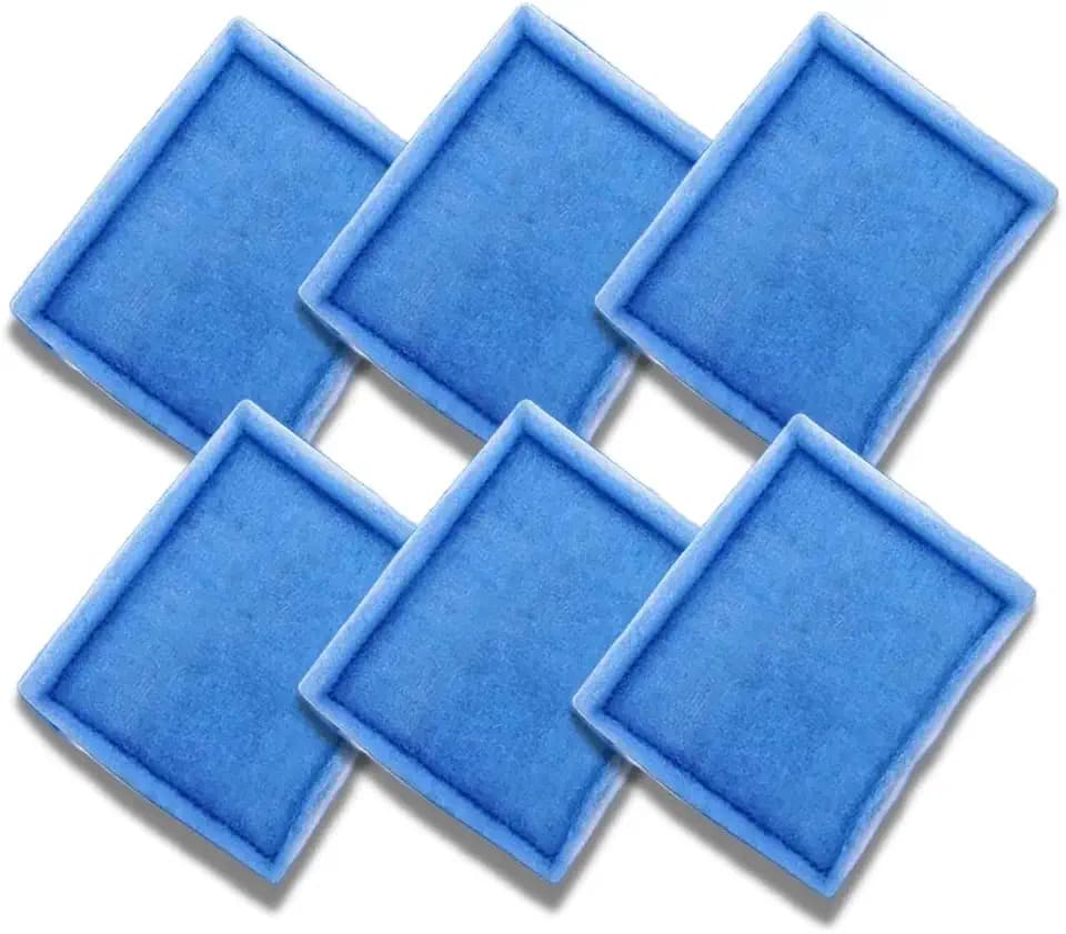 6 Pack Replacement Aquarium Filter Cartridge, Fit for Aqua-Tech 10-20 Gallon Power Filters, for Aqua-Tech EZ-Change #2 Fish Tank Filters