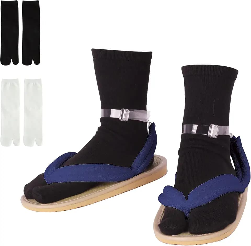 Anime Unisex Cosplay Clog Shoes Japanese Cosplay Prop Oshitari