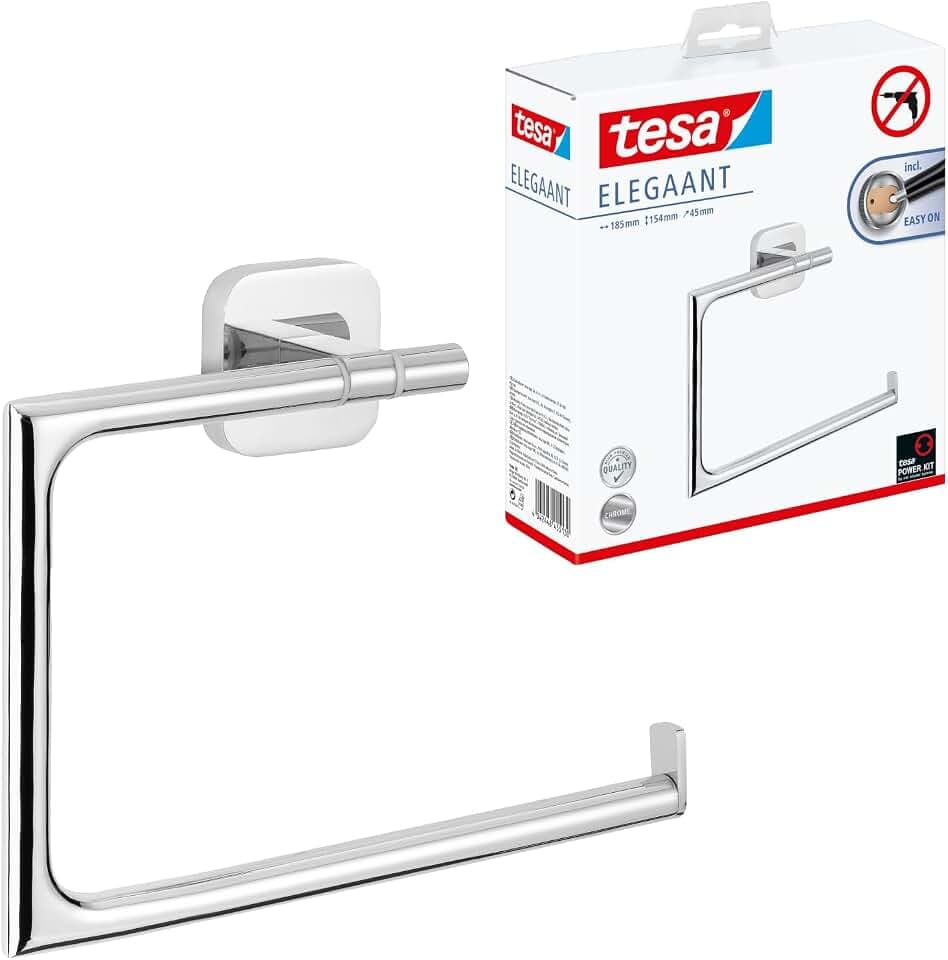 tesa ELEGAANT Handtuchring - 185 mm x 154 mm x 45 mm
