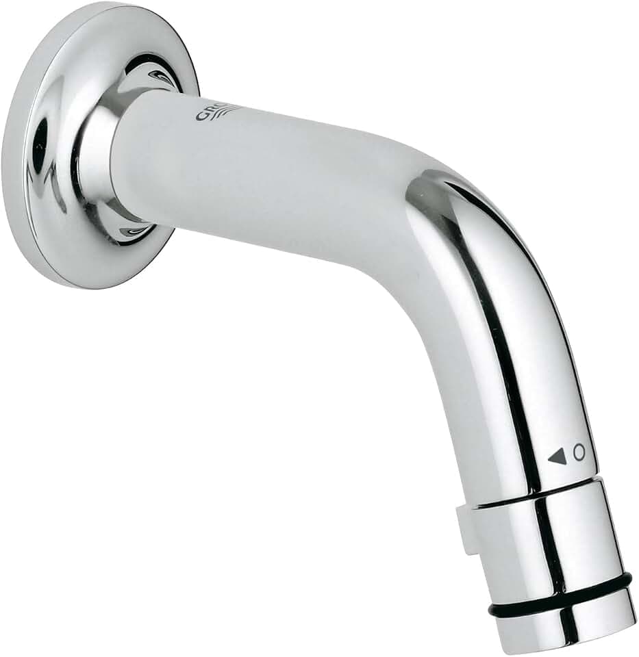 Grohe Badarmaturen - Universal Waschtisch-Wandauslaufventil (DN15, Durchflussmenge: 6 L/min) chrom, 20205000