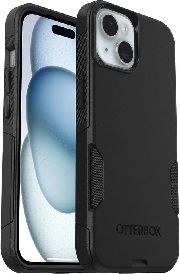 OtterBox iPhone 17e & iPhone 16e (Only) - Commuter Series Case - Black - Slim & Tough - Pocket-Friendly - with Port Protection - Non-Retail Packaging