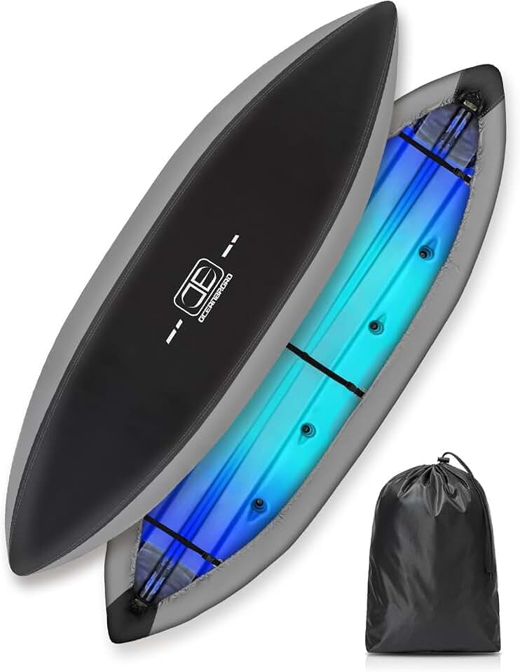 OCEANBROAD Kayak Cover(Non-Fishing) UV&Water-Resistant for Outdoor Storage