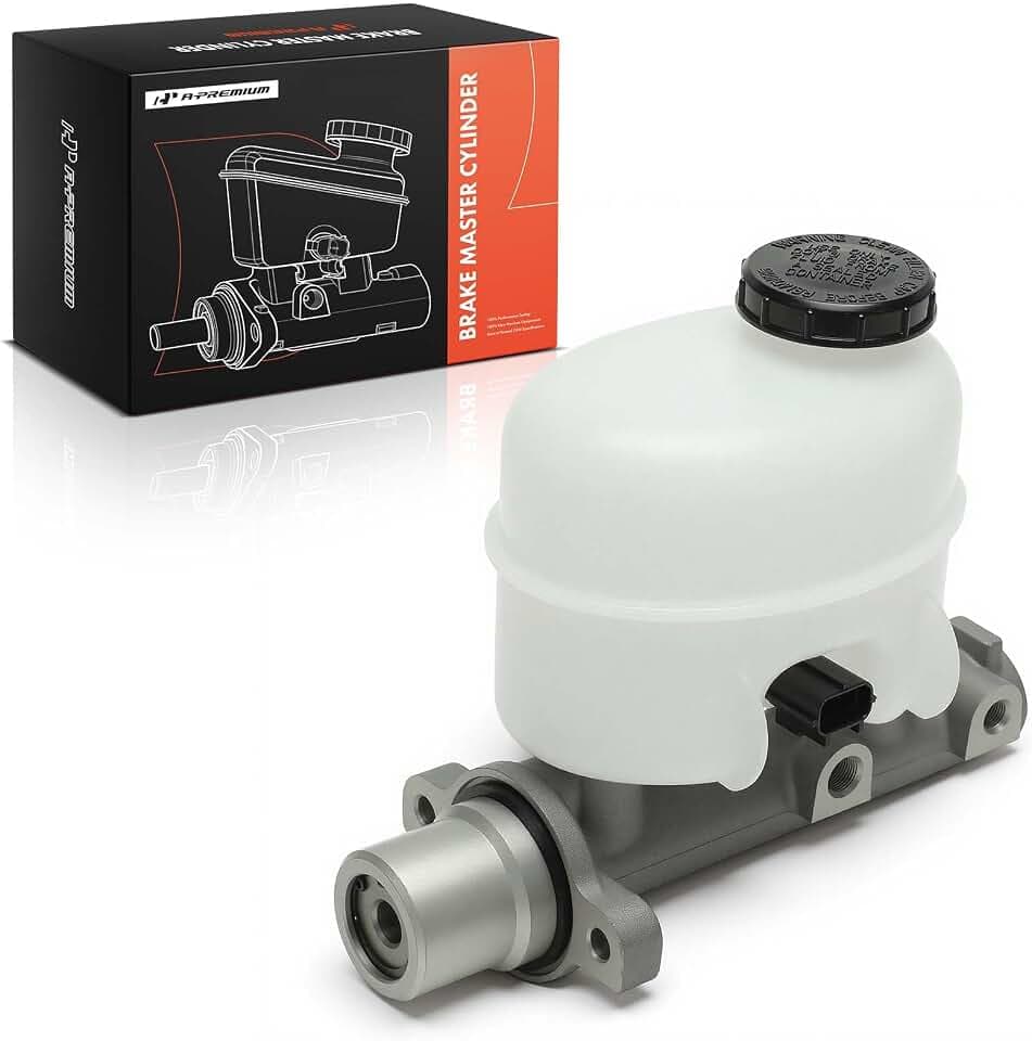 A-Premium Brake Master Cylinder with Reservoir and Cap