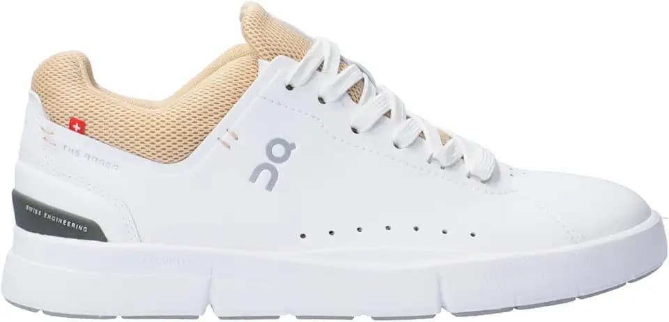ON The Roger Advantage White/Sand 9 M