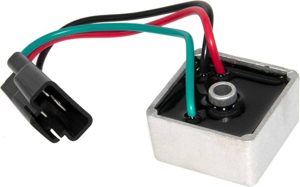 Voltage Regualtor Rectifier Compatible with JD John Deere Turf Gator 4X2 AM136298 Part