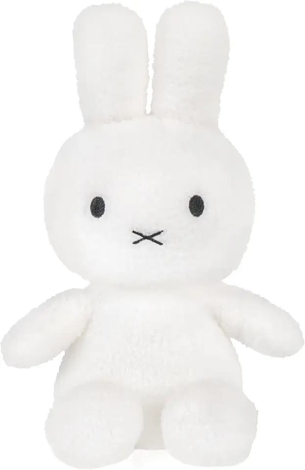 Kids Preferred White Miffy Plush Toy, 12 Inch Sitting Dutch Bunny Plush, Soft Boa Rabbit Bunny Stuffed Animal Plushie Doll for Girls and Boys