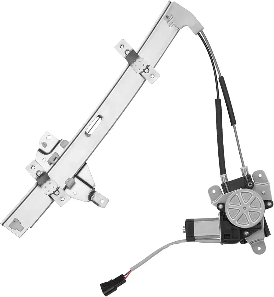 Obaee Window Regulator with Motor Front Left Driver Side, Replace 741-637