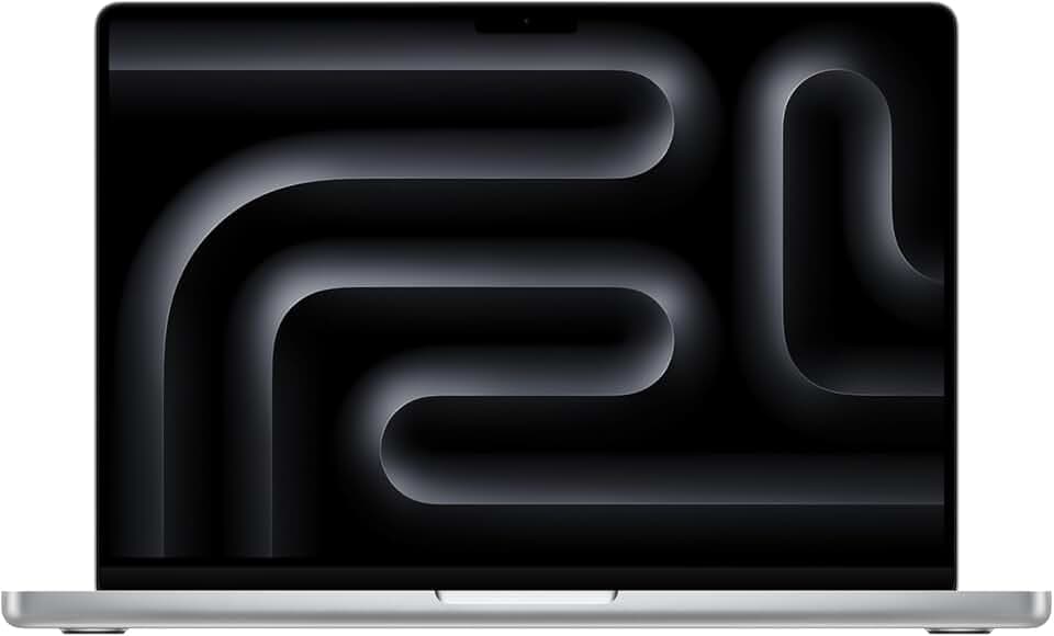 Apple MacBook Pro Laptop mit M5 Pro Chip mit 18-Core CPU und 20-Core GPU: Entwickelt für KI, 14,2" Liquid Retina XDR Display, 24 GB gemeinsamer Arbeitsspeicher, 2 TB SSD, WLAN 7; Silber