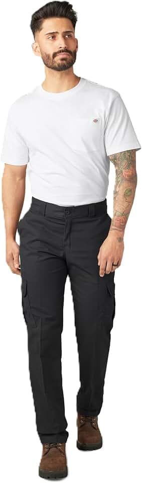 Dickies Herren Regular Straight Stretch Twill Cargo Hose