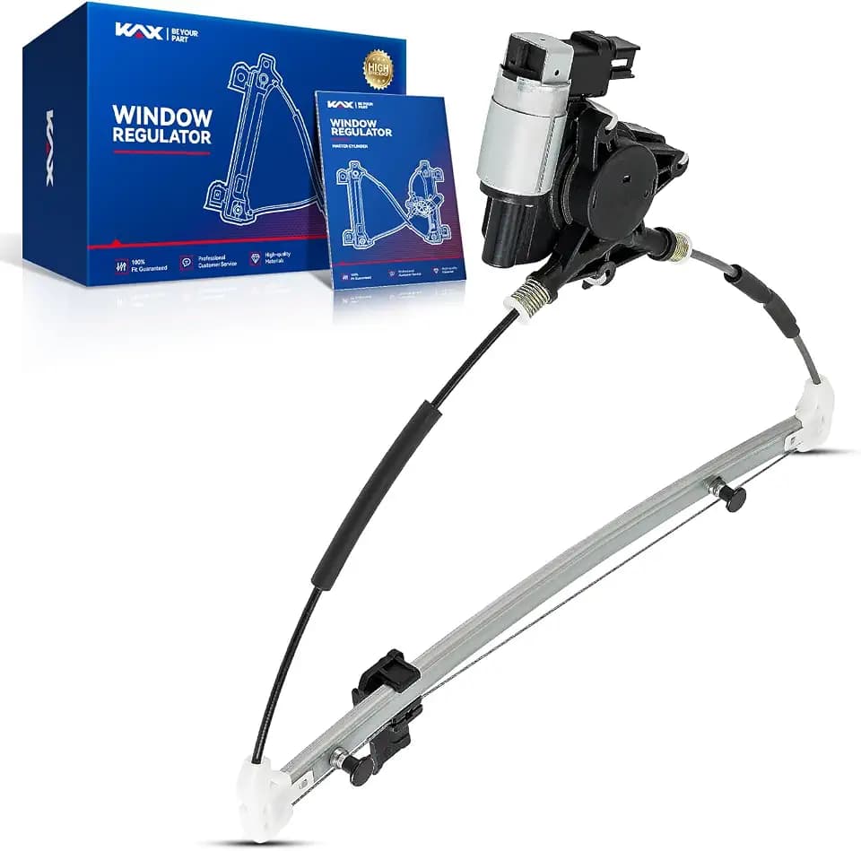 KAX Rear Right Power Window Regulator w/Motor Fit for 3 2004-2009