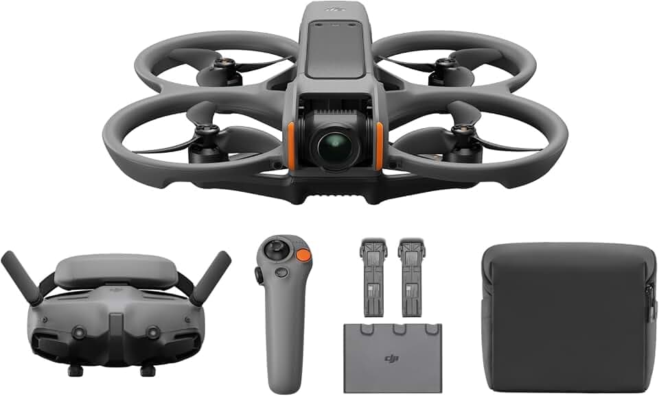DJI Avata 2 Fly More Combo (3 Akkus), FPV-Drohne mit 4K-Kamera