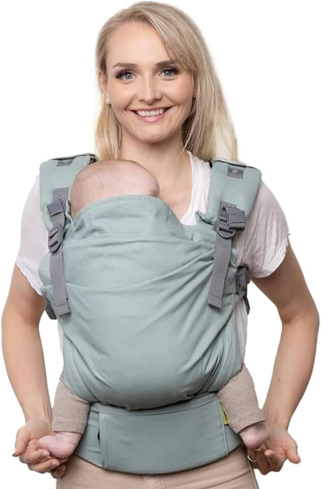 Boba X Ergonomische Babytrage Neugeborene-Kleinkind, Meeresnebel