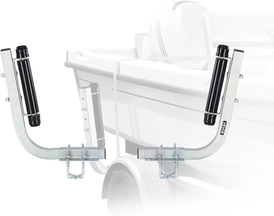 VEVOR Boat Trailer Guide, 16.7"- 60″ Adjustable Design Trailer Guide Poles, 2PCS Trailer Guide-Ons for Ski Boat, Fishing Boat or Sailboat Trailer