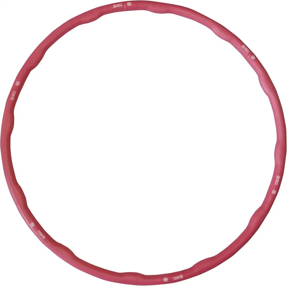 MIGHTY PEAKS Hula Hoop Reifen Erwachsene 1,5kg mit Massagewellen zur Stärkung der Bauch- und Rückenmuskulatur,Hoola Hoop,Schlanke Taille,Stoffwechsel Steigern