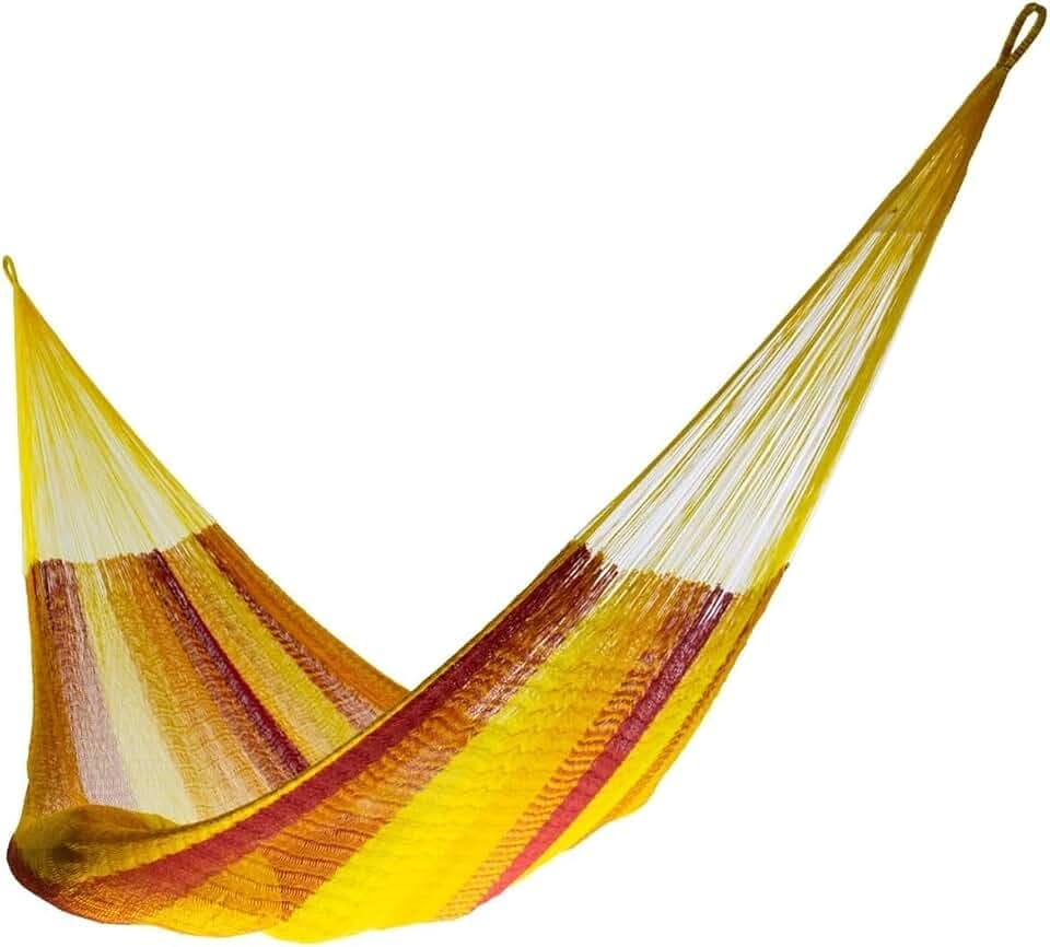 Handmade Matrimonial Hammock - Hammocks Rada Handmade Yucatan Hammock - Artisan Crafted (Tequila)