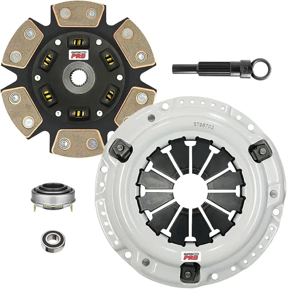CMPRO Stage 3 Clutch Kit fits Civic Del Sol D15 D16 D17 1.5L 1.6L 1.7L