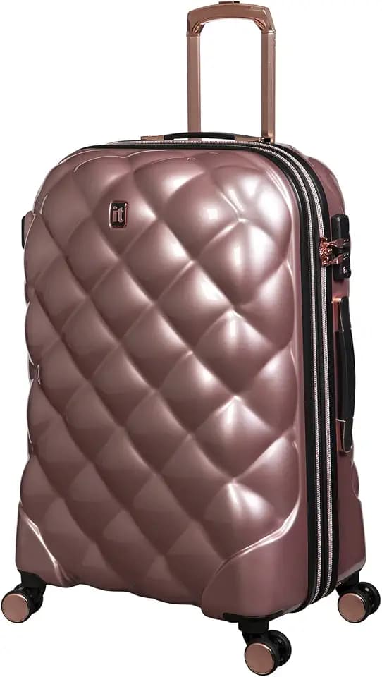 it luggage St Tropez Trois 26" Hardside Checked 8 Wheel Expandable Spinner