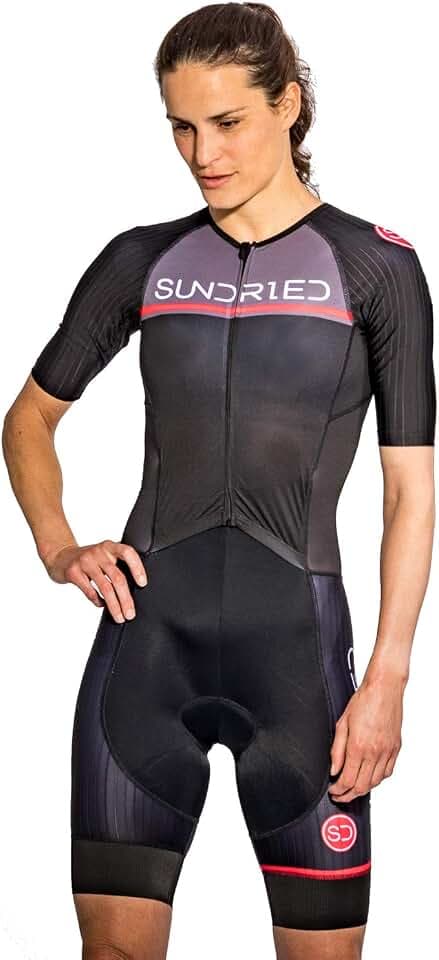 SUNDRIED Damen Pro Trisuit Triathlon Tri-Anzug (1er Pack)
