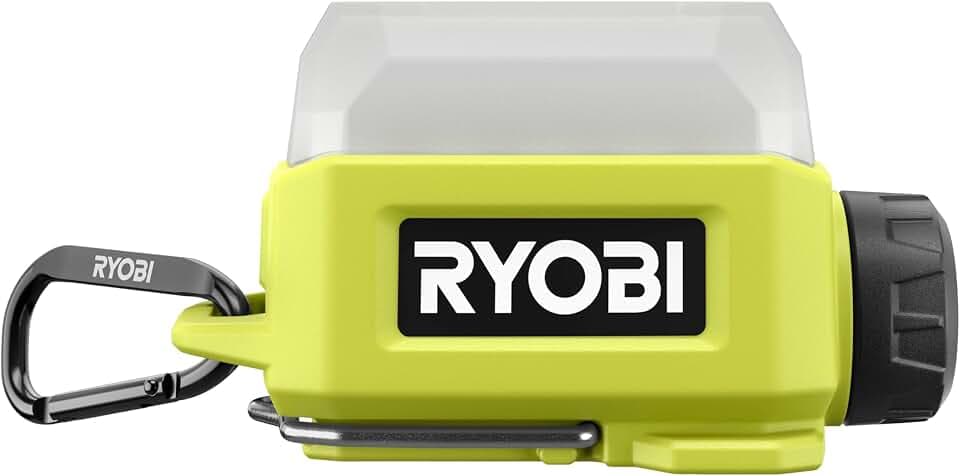 RYOBI 4 V USB-LITHIUM Akku-Flächenleuchte RLA4-0, 300 Lumen, ohne Akku und Ladegerät