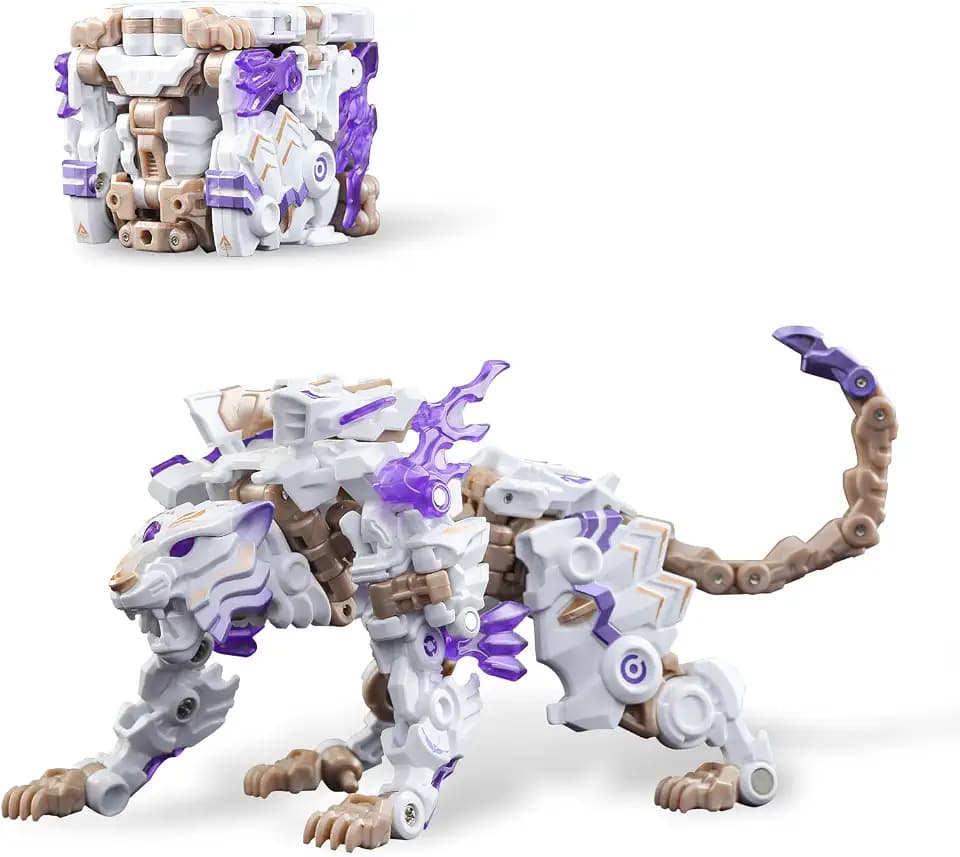 52TOYS INFINITYBOX IB-03 BAIHU Deformation Toys Actionfigur, Umwandlung von Spielzeug in Mecha und Würfel, perfektes Geburtstagsparty-Geschenk für Jugendliche und Erwachsene