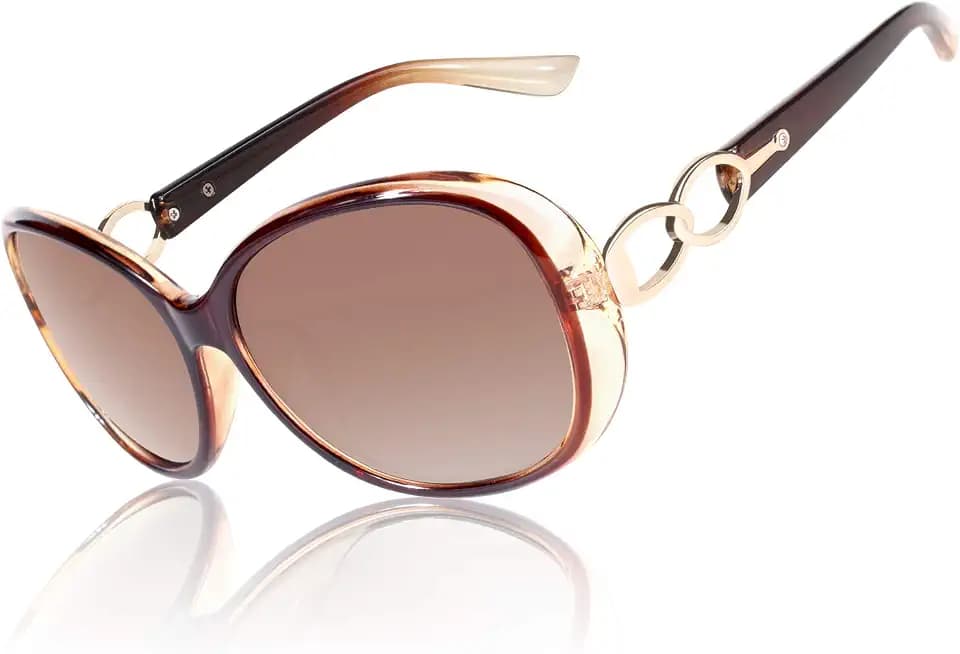 CGID Sonnenbrille Damen Polarisiert Übergroße Klassisch Vintage Brille | Ultraleichtes Oversize Großer Brille,UV400 Schutz,Fahren, Einkaufen,Reisen,Strand,Wandern