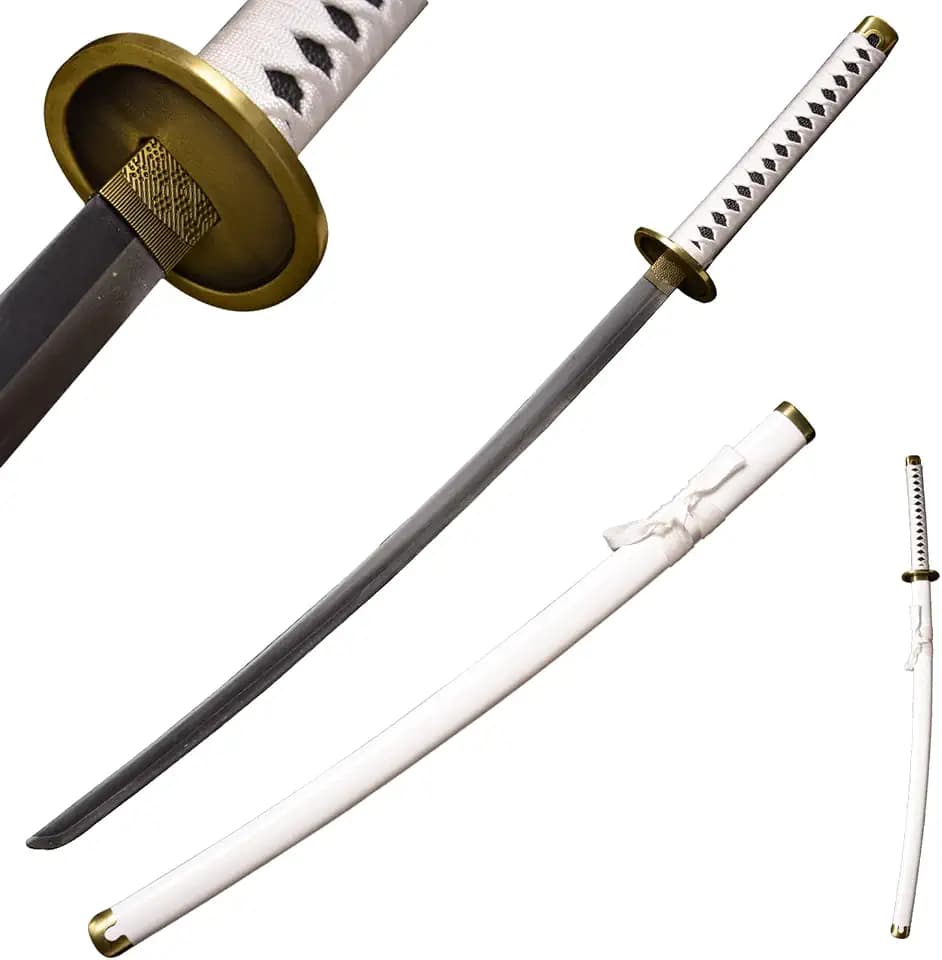 40-inch Wado Sword, Stainless Steel, Anime Cosplay Sword