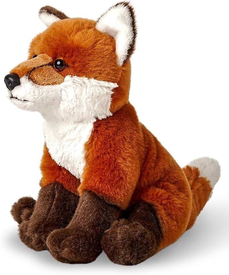 Uni-Toys - Rotfuchs, sitzend - 21 cm (Höhe) - Plüsch-Fuchs - Plüschtier, Kuscheltier