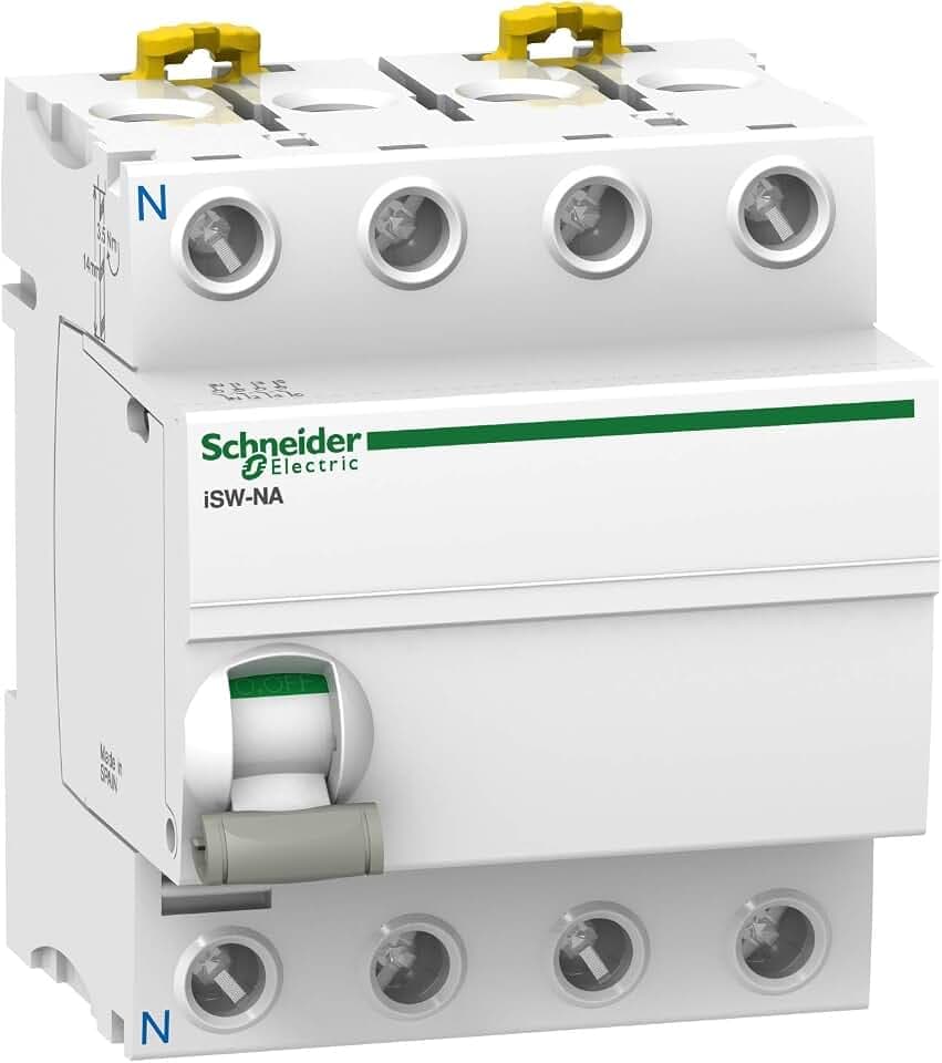 Schneider Electric A9 Trennschalter 3-polig DIN-Hutschiene 63A Grau IP20 3-phasig