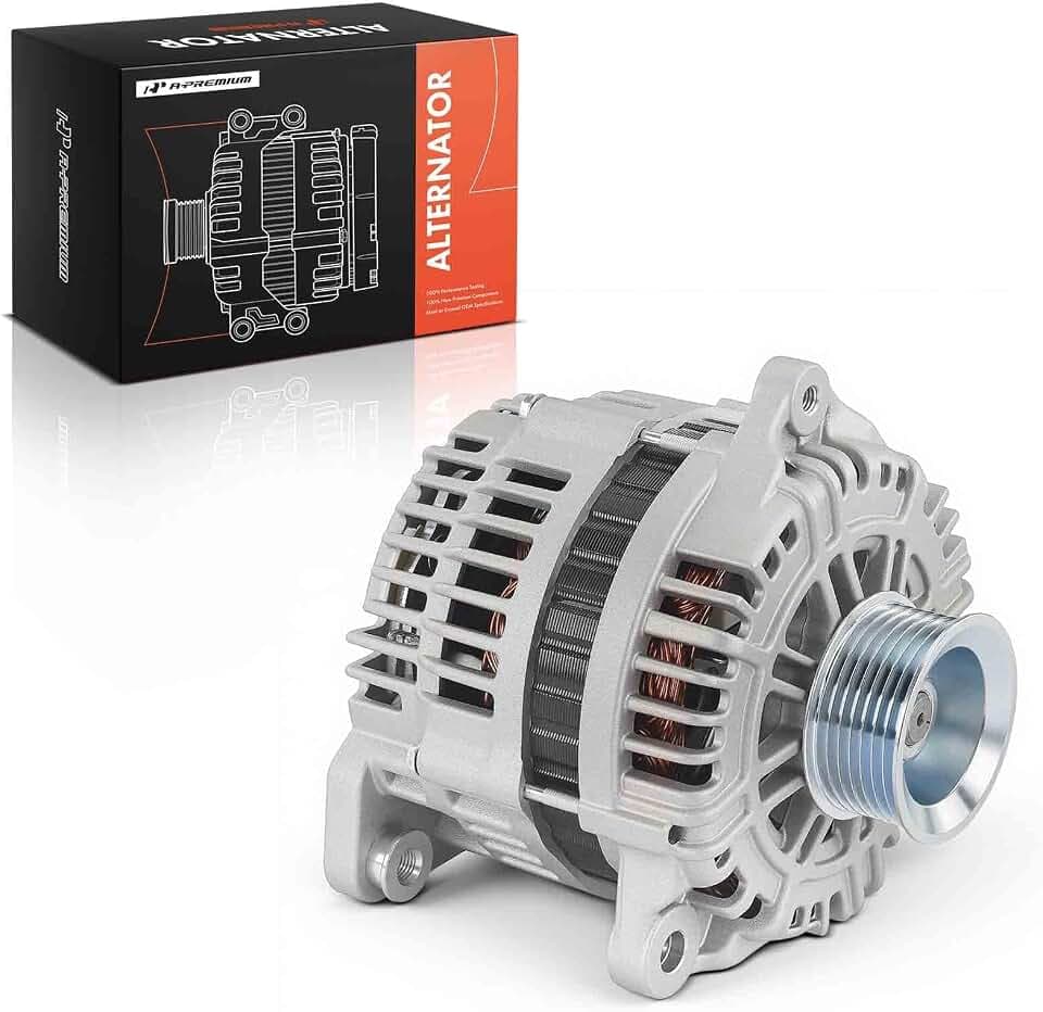 A-Premium Alternator, 12V 130A 7-Groove Pulley Clockwise