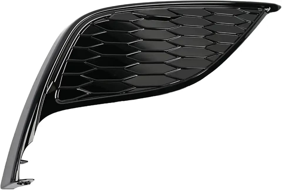 Front Bumper Fog Light Cover - Right Side Glossy Black Bezel Frame Compatible with Toyota Camry SE/XSE 2021-2024 | Replaces 81481-06220 TO1039242 | Fog Lamp Housing Trim Panel Accessory
