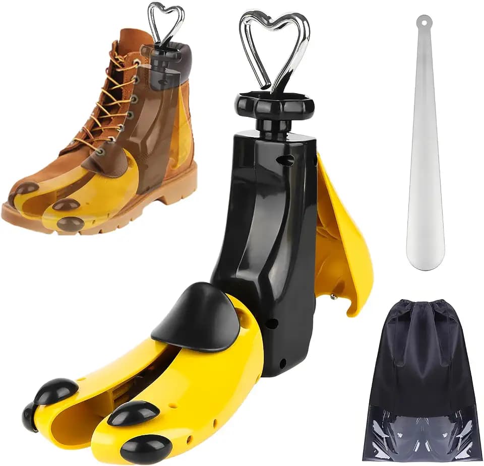 1 Pack Shoe Stretcher Women Men Boot Stretcher Boot Stretcher for Cowboy Boots, Adjustable Wide Feet, Size Women’s (9.5-14) & Men’s (7.5-13)