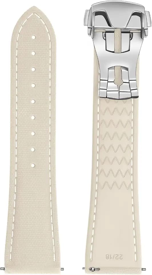 Watch Strap Watch Band 20mm 22mm Man Waterproof Quick Release Bands Sport Replacement Strap Soft FKM Rubber Watchband