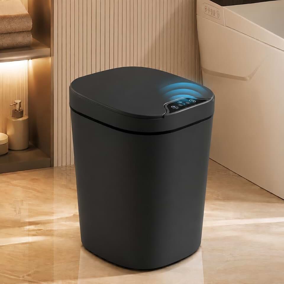 LIROPAU Sensor Mülleimer 10L, Automatischer Mülleimer mit Bewegungssensor