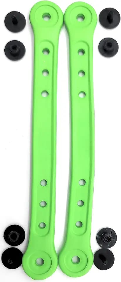 Kid Size Replacement Straps for Croc Clogs also built in Charm Holder and Bonus Rivets