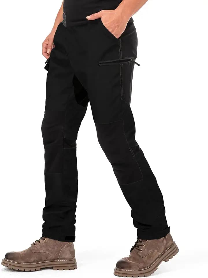 yeyity Wanderhose Herren, Atmungsaktiv Arbeitshosen Männer Jagdhose