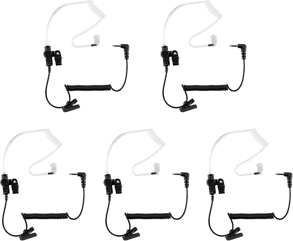 3.5mm Listen-Only Earpiece for Motorola Kenwood Radios