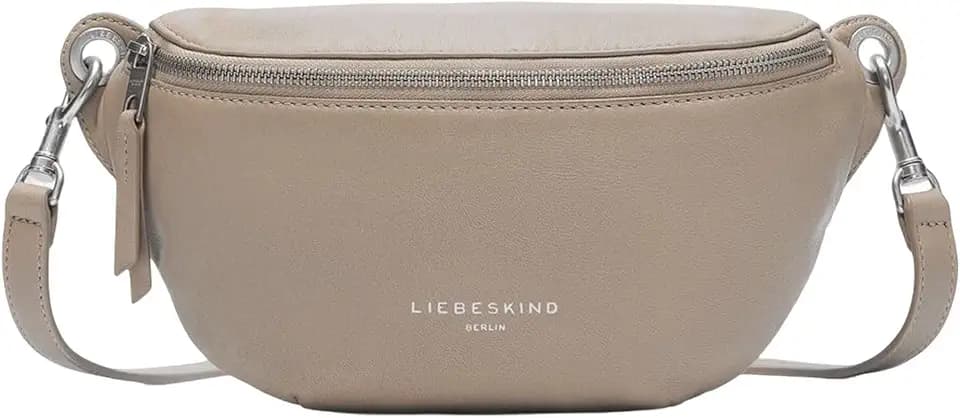 Liebeskind Berlin Gürteltasche „Tavia S“ I Belt-Bag Damen aus Leder mit verstellbarem Riemen I Damen Gürteltasche I geräumiges Hauptfach mit Reißverschluss und Innenfach