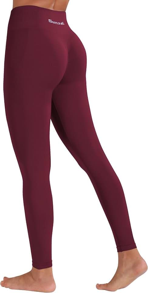 Sunzel Women's Seamless High Waisted Butt Lifting Workout Leggings